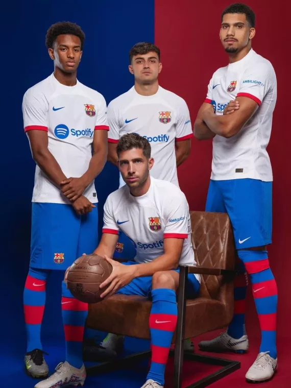 CAMISETA VISITA FC BARCELONA 2023-24