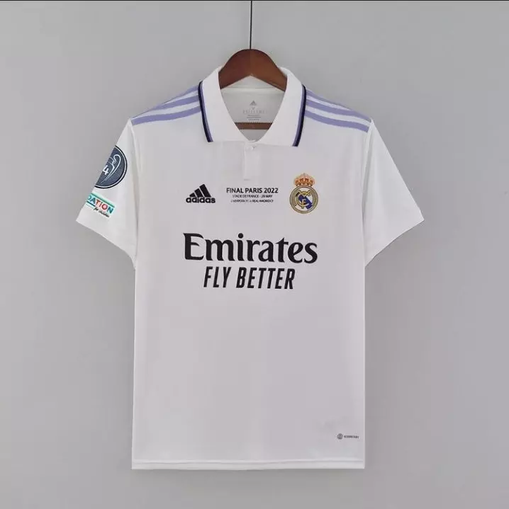 CAMISETA LOCAL REAL MADRID 2022-23 (14 CHAMPIONS)